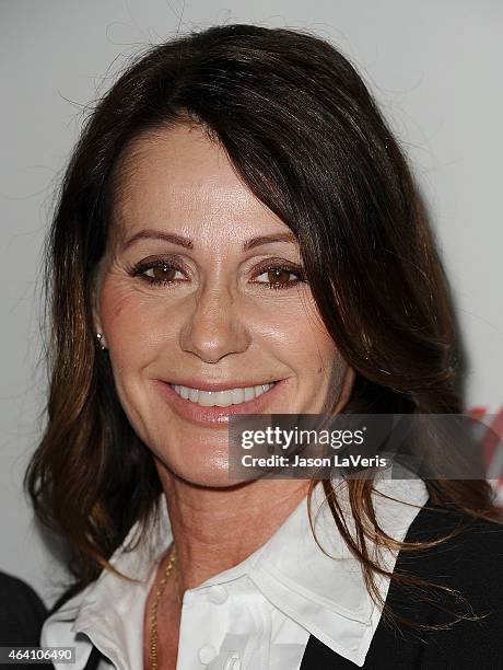 Nadia Comaneci attends the 3rd annual Gold Meets Golden at Equinox Sports Club West LA on February 21, 2015 in Los Angeles, California.