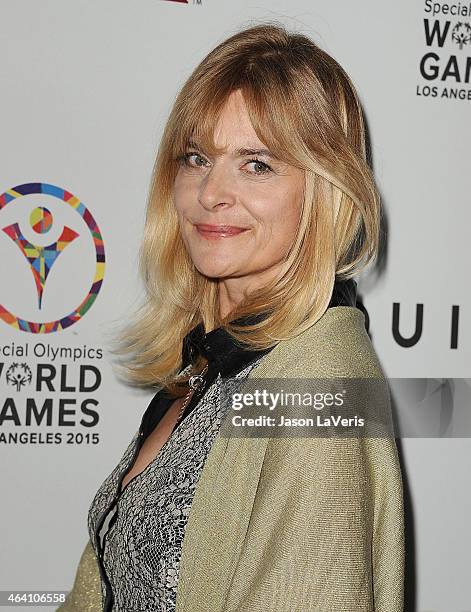 Actress Nastassja Kinski attends the 3rd annual Gold Meets Golden at Equinox Sports Club West LA on February 21, 2015 in Los Angeles, California.