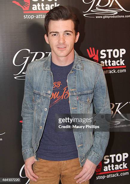 Drake Bell attends GBK 2015 Pre-Oscar Awards luxury gift lounge on February 21, 2015 in Los Angeles, California.