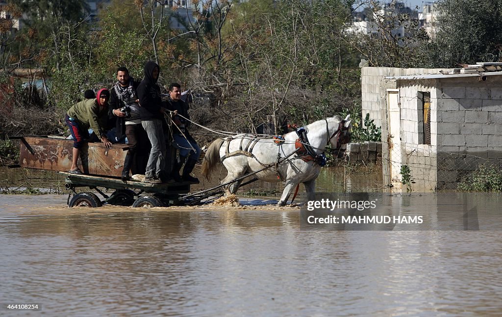 PALESTINIAN-ISRAEL-CONFLICT-FLOOD