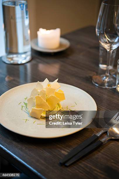 Restaurang Volt, a restaurant in downtown Stockholm that is part of the new Nordic cuisine trend. Restaurang Volt uses local and seasonally sourced...