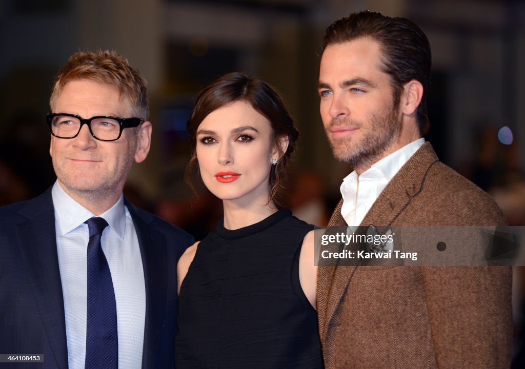 "Jack Ryan: Shadow Recruit" UK Premiere - Red Carpet Arrivals