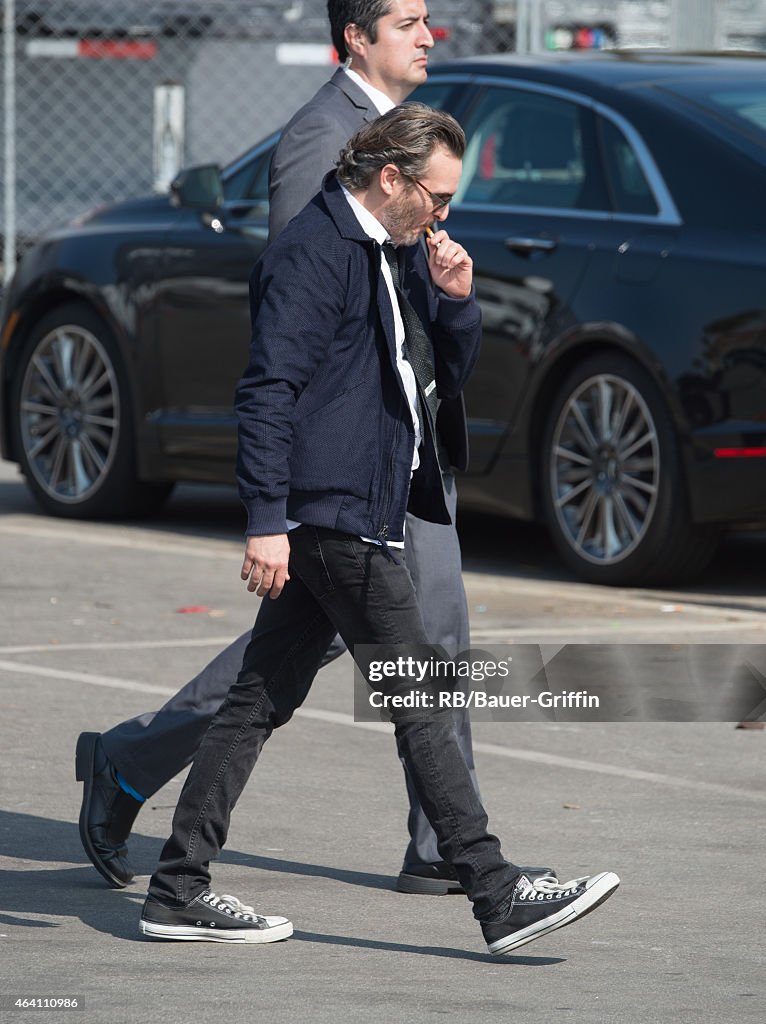 Celebrity Sightings In Los Angeles - February 21, 2015