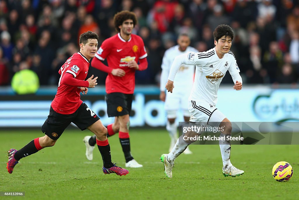 Swansea City v Manchester United - Premier League