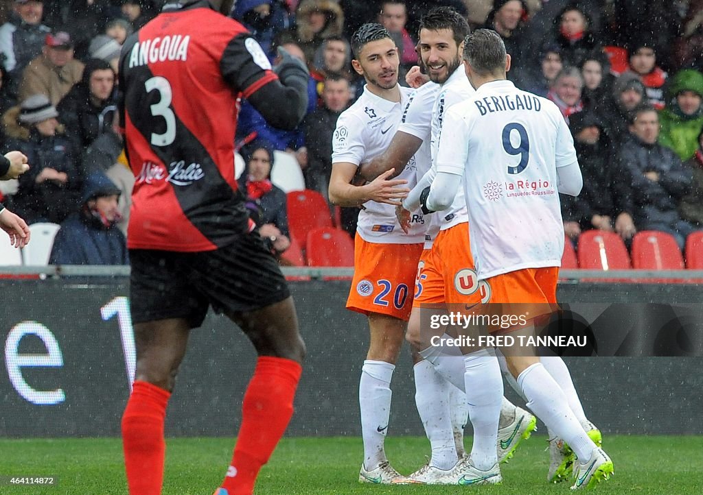 FBL-FRA-LIGUE1-GUINGAMP-MONTPELLIER