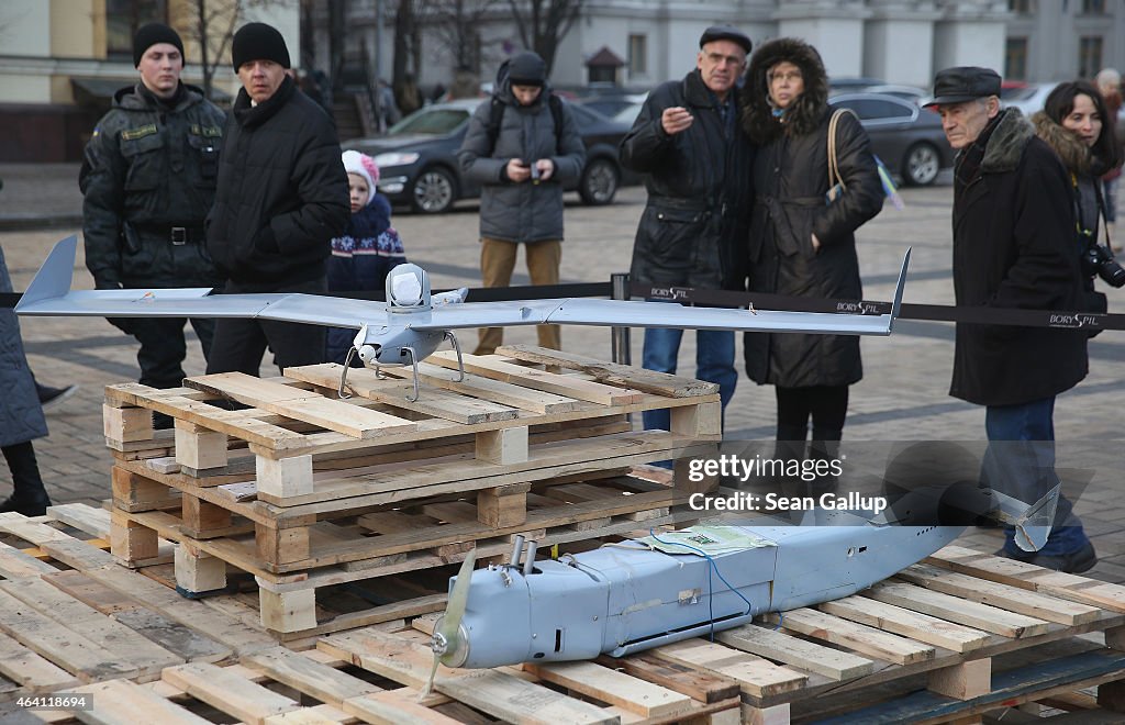 Ukraine Exhibits Weaponry To Prove Russian Involvement In Donbas Fighting
