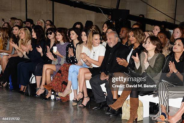 Emily Ratajkowski, Ellie Goulding, Jessie Ware, Daisy Lowe, Alexa Chung, Pixie Geldof, Kendall Jenner, Cara Delevingne, Sir Philip Green, Jourdan...