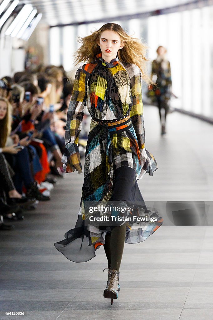 Preen By Thornton Bregazzi - Runway - LFW FW15