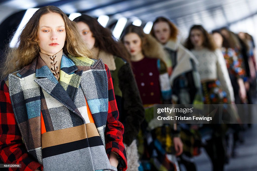 Preen By Thornton Bregazzi - Runway - LFW FW15