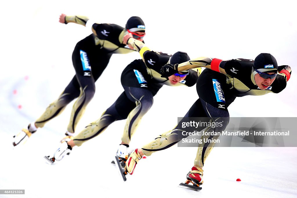 ISU World Junior Speed Skating Championships - Day 3