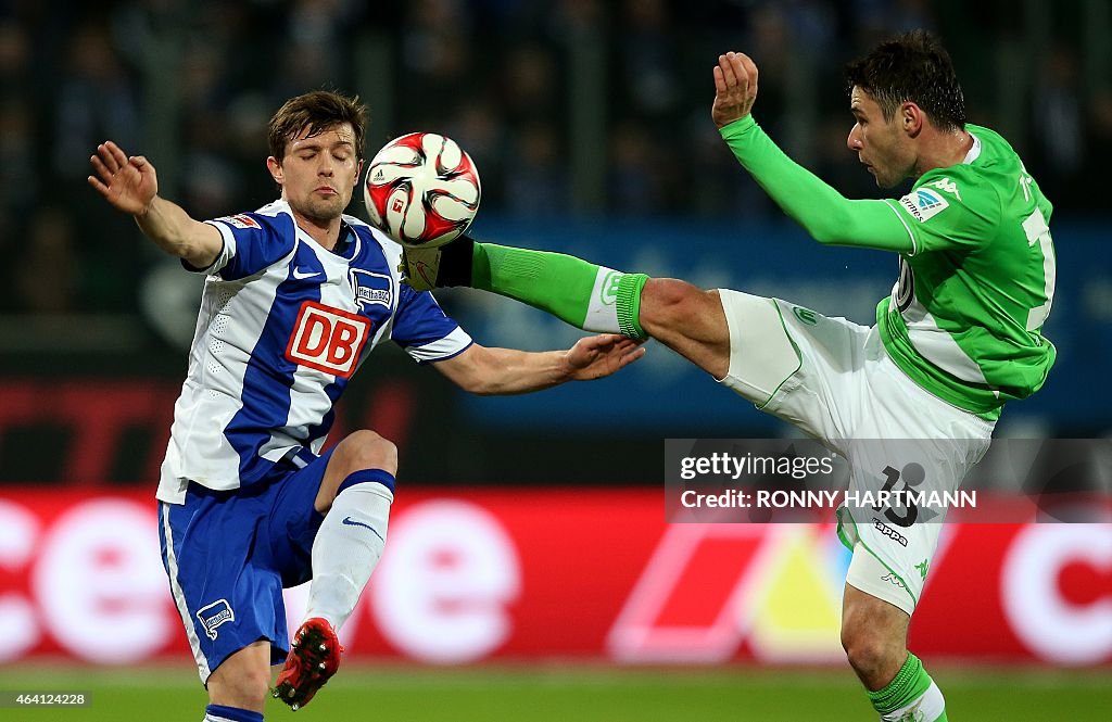 FBL-GER-BUNDESLIGA-WOLFSBURG-HERTHA