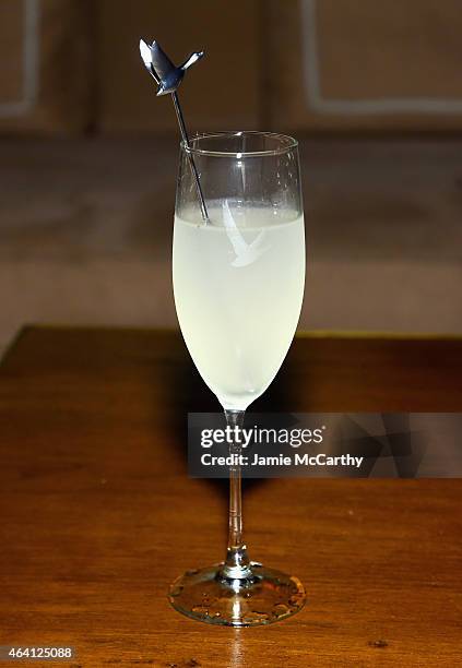 General view of the atmosphere during the Grey Goose hosted Michael Sugar, Doug Wald and Warren Zavala pre-oscar party at Sunset Tower on February...