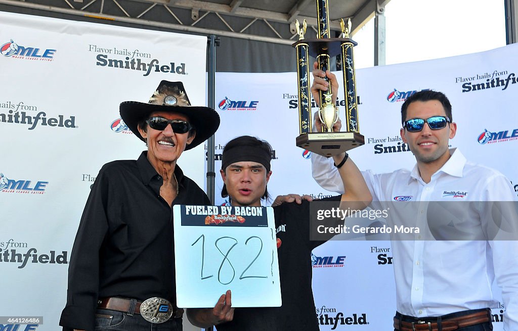 Smithfield Partners With Matt Stonie As He Sets Bacon Eating World Record in Daytona