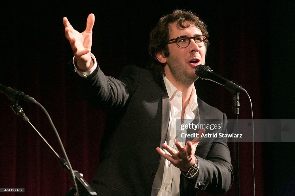 "Josh Groban: Sing Your Song: YoungArts MasterClass" New York Screening