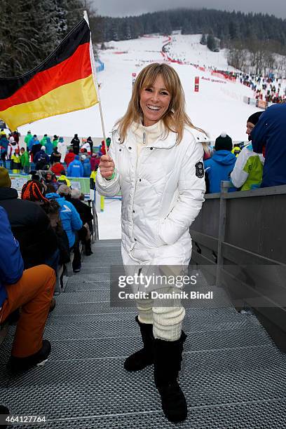 Gundis Zambo attends the Audi FIS Ski Cross World Cup 2015 on February 22, 2015 in Tegernsee, Germany.