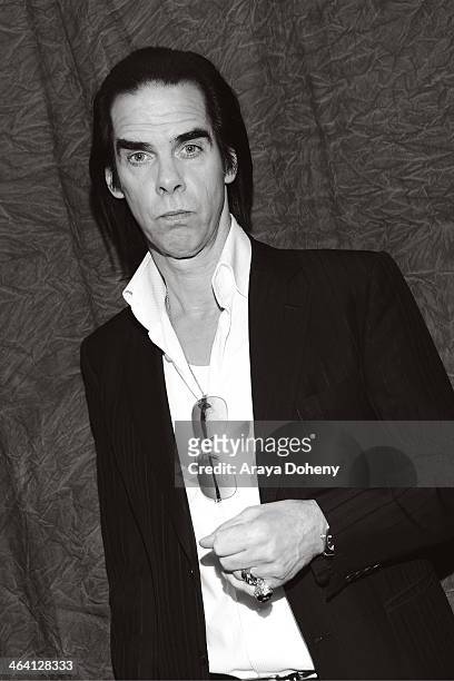 Nick Cave attends the "20,000 Days On Earth" premiere at Egyptian Theatre on January 20, 2014 in Park City, Utah.
