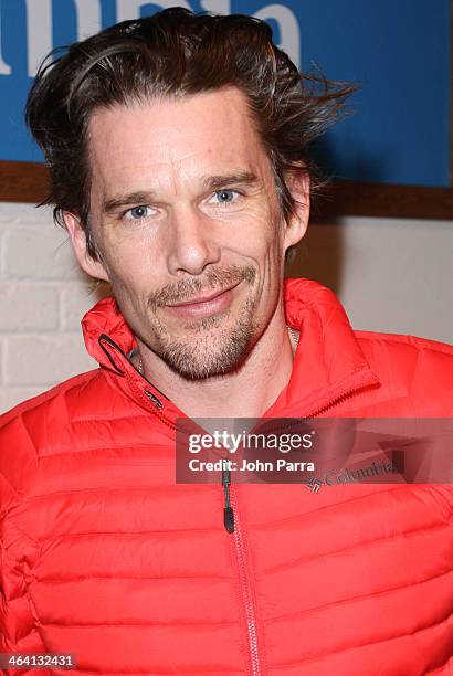 Ethan Hawke attends the Columbia Lounge at The Village At The Lift Day 4 on January 20, 2014 in Park City, Utah.