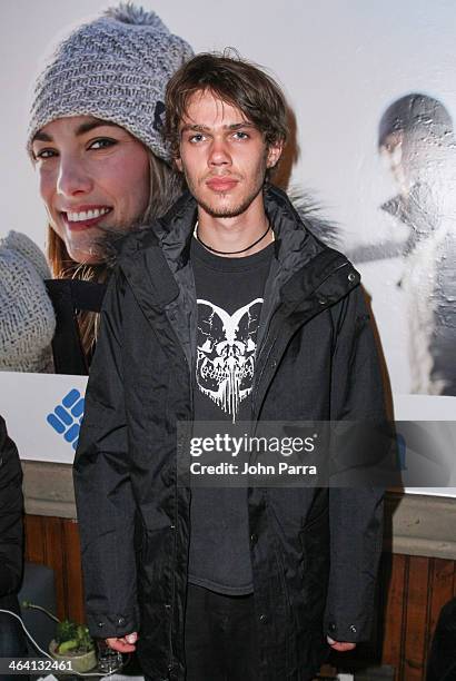 Ellar Coltrane attends the Columbia Lounge at The Village At The Lift Day 4 on January 20, 2014 in Park City, Utah.