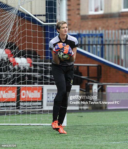 Charlotte Haynes of Yeovil Town Ladies in action during the pre-season friendly between Liverpool Ladies and Yeovil Town Ladies at Select Security...