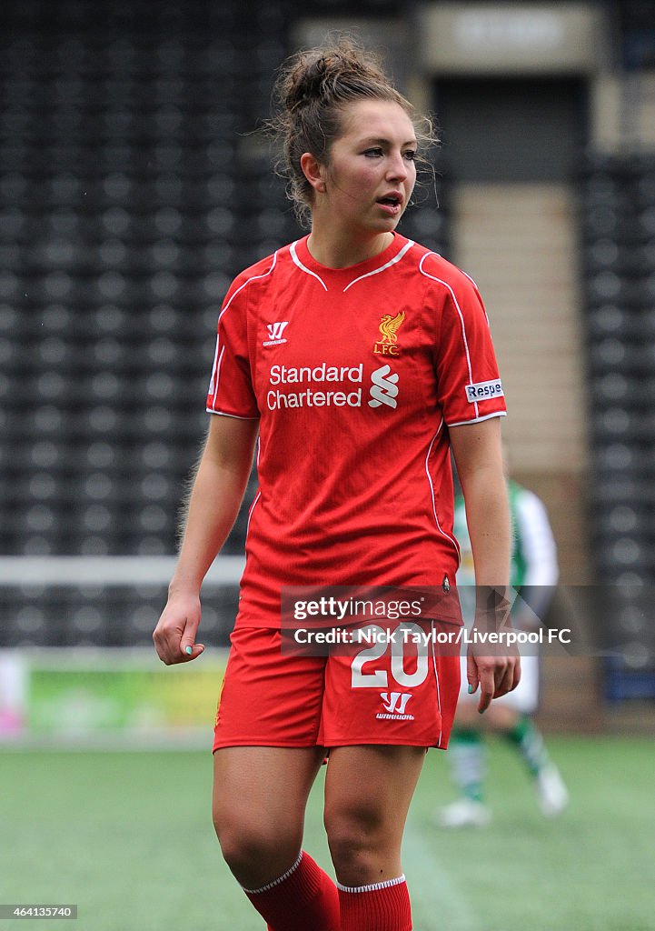 Liverpool Ladies v Yeovil Town Ladies: Pre-Season Friendly