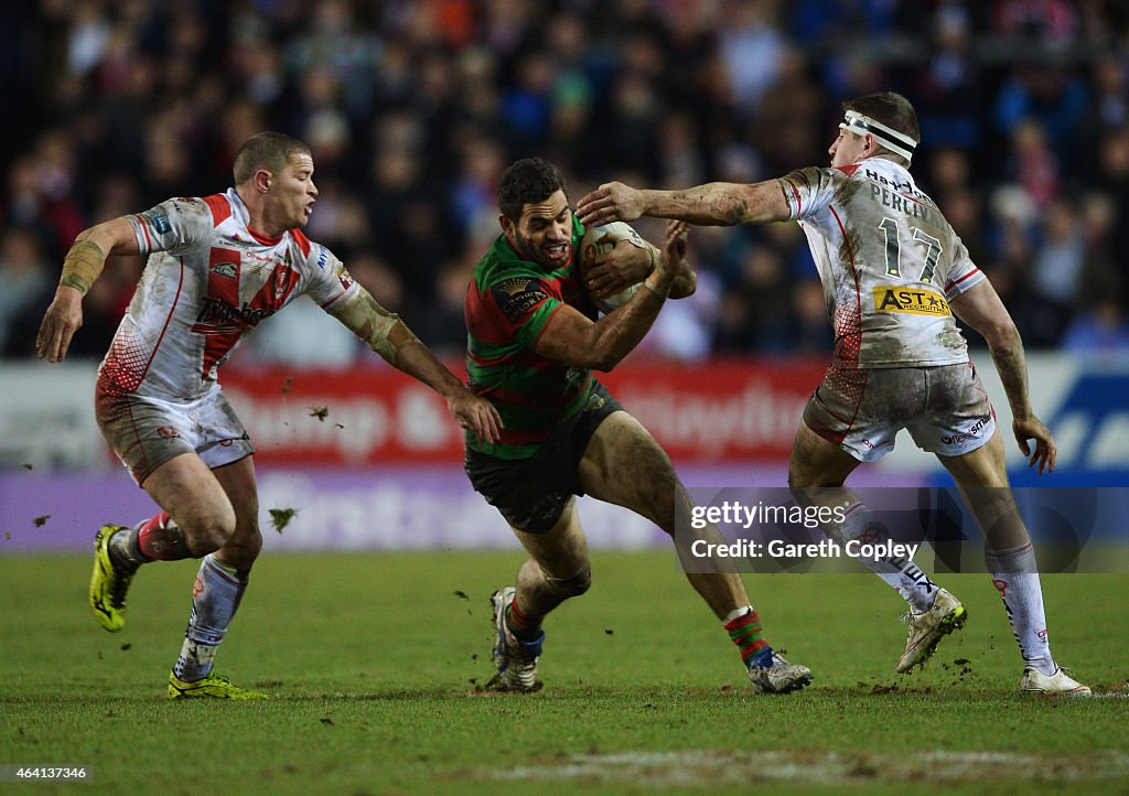 St Helens v South Sydney Rabbitohs - World Club Series