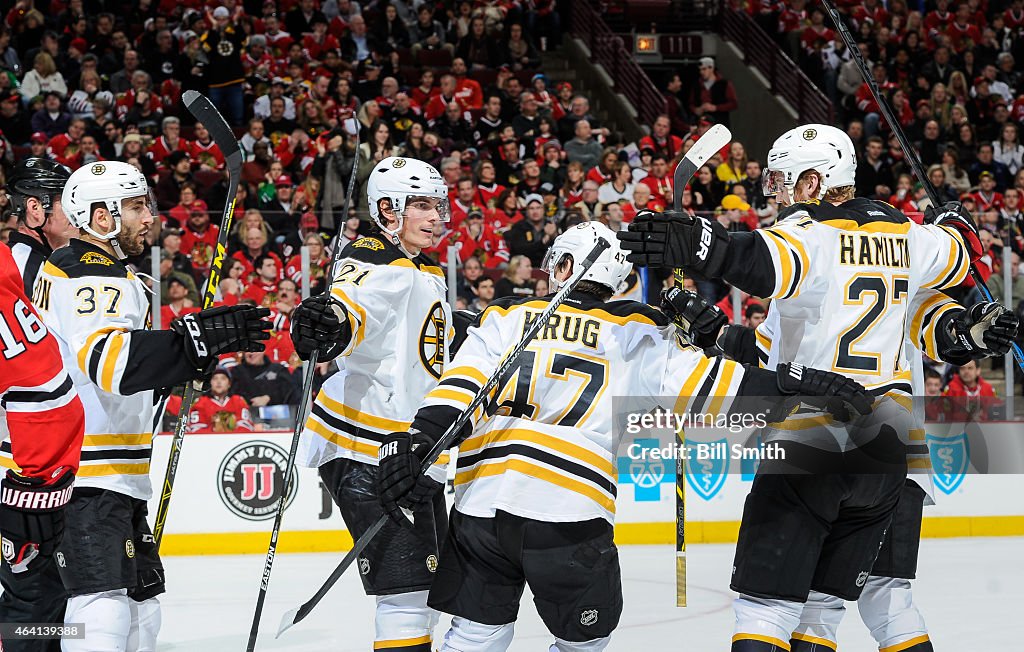 Boston Bruins v Chicago Blackhawks