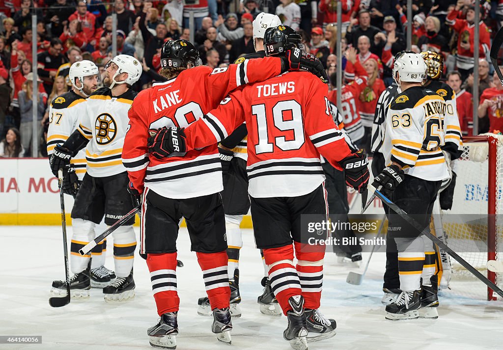 Boston Bruins v Chicago Blackhawks