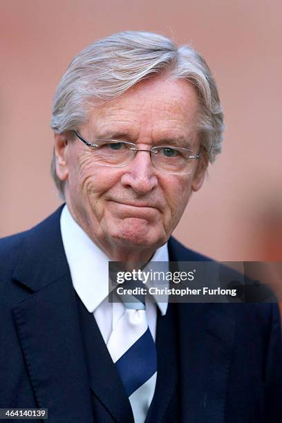 Actor William Roache arrives at Preston Crown Court for the sixth day of his trial over historical sexual offence allegations on January 21, 2014 in...