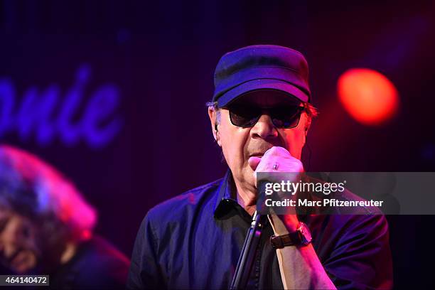 Singer Mich Singer Mitch Ryder and german blues-rock band Engerling perform on ...