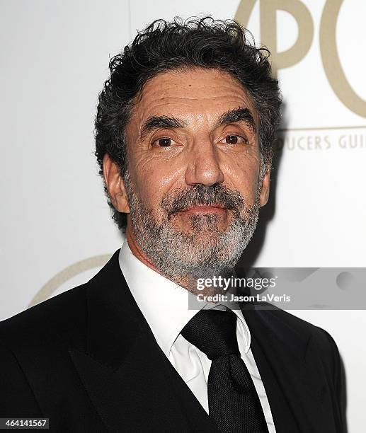 Producer Chuck Lorre attends the 25th annual Producers Guild Awards at The Beverly Hilton Hotel on January 19, 2014 in Beverly Hills, California.