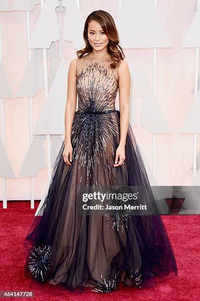 Actress Jamie Chung attends the 87th Annual Academy Awards at Hollywood & Highland Center on February 22, 2015 in Hollywood, California.