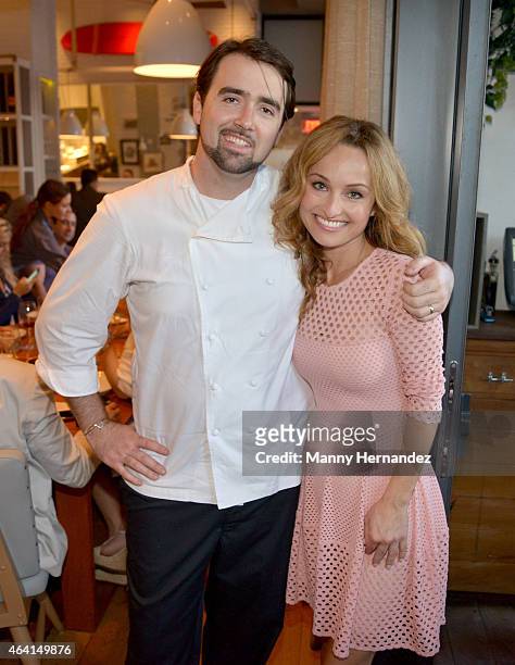 Chef Giada De Laurentiis attends A Perfect Pairing: A Brunch hosted by Giada De Laurentiis and Andrew Carmellini during 2015 Food Network & Cooking...