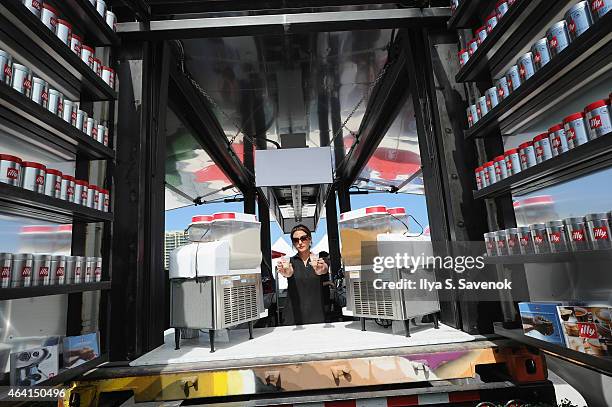 Illy on display at illy Push Button Cafe at The Food Network & Cooking Channel South Beach Wine & Food Festival Presented By FOOD & WINE on February...