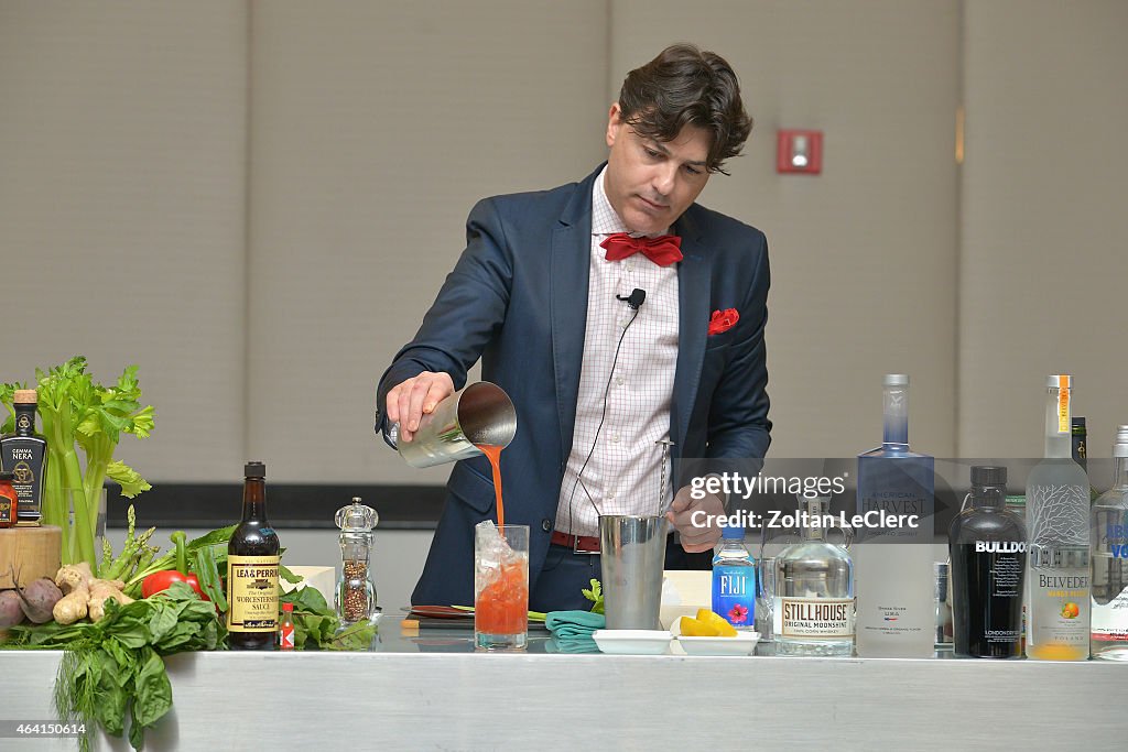 Bank Of America Lifestyle Seminar - Exploring the Bloody Mary: A Seminar Hosted By Francesco Lafranconi- 2015 Food Network & Cooking Channel South Beach Wine & Food Festival