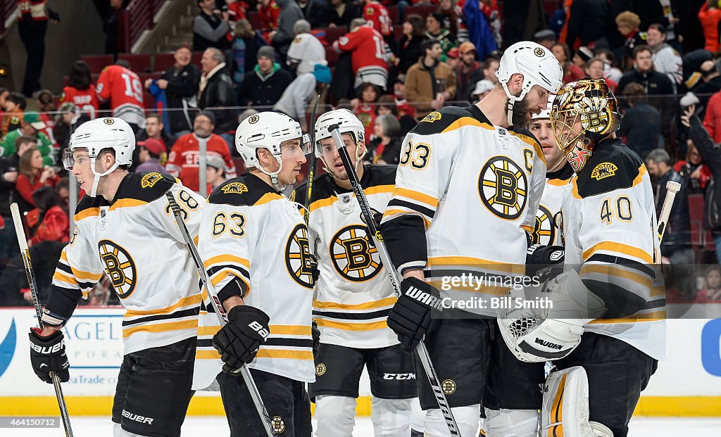 Boston Bruins v Chicago Blackhawks