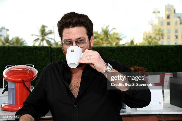 Chef Scott Conant attends illy Push Button Cafe at The Food Network & Cooking Channel South Beach Wine & Food Festival Presented By FOOD & WINE on...