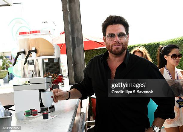 Chef Scott Conant attends illy Push Button Cafe at The Food Network & Cooking Channel South Beach Wine & Food Festival Presented By FOOD & WINE on...