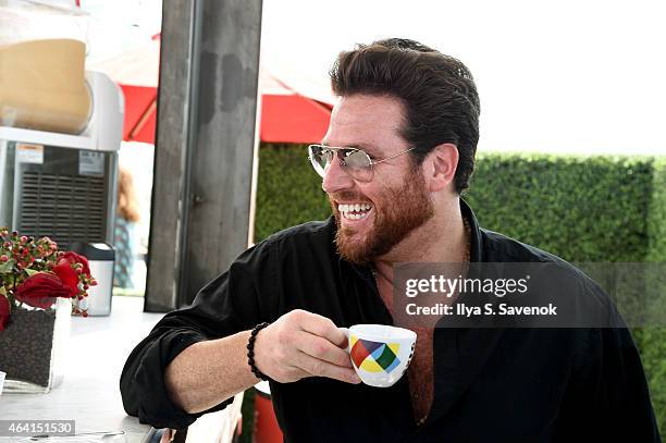 Chef Scott Conant attends illy Push Button Cafe at The Food Network & Cooking Channel South Beach Wine & Food Festival Presented By FOOD & WINE on...