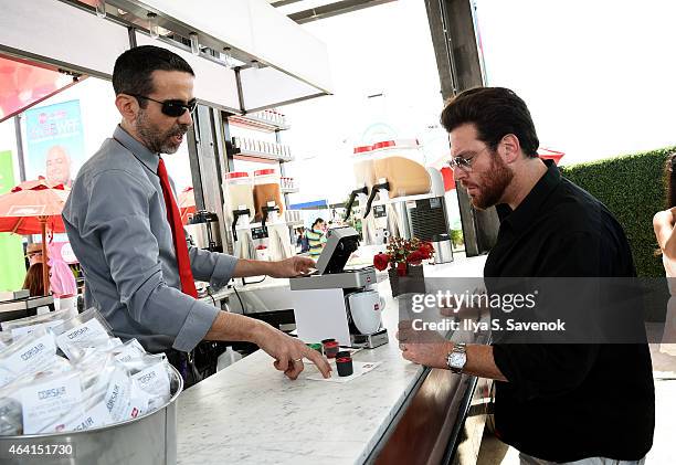 Chef Scott Conant attends illy Push Button Cafe at The Food Network & Cooking Channel South Beach Wine & Food Festival Presented By FOOD & WINE on...