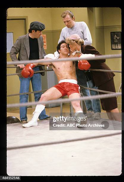 Rocky Ragu" - Airdate: January 26, 1982. DAVID L. LANDER;EDDIE MEKKA;MICHAEL MCKEAN;LESLIE EASTERBROOK