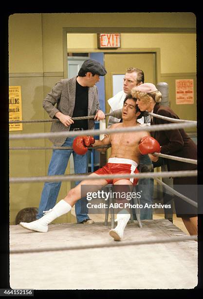 Rocky Ragu" - Airdate: January 26, 1982. DAVID L. LANDER;EDDIE MEKKA;MICHAEL MCKEAN;LESLIE EASTERBROOK