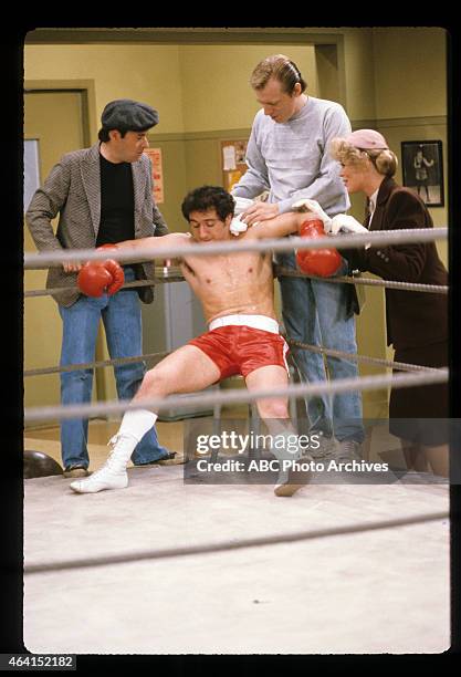 Rocky Ragu" - Airdate: January 26, 1982. DAVID L. LANDER;EDDIE MEKKA;MICHAEL MCKEAN;LESLIE EASTERBROOK