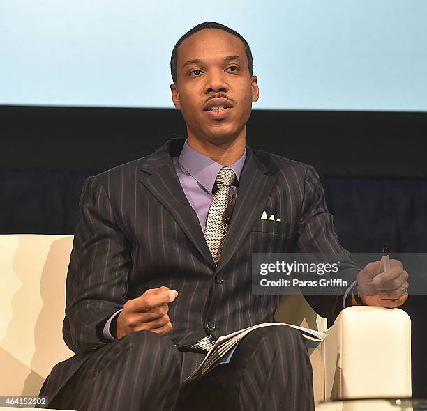 James Bronner onstage at Bronner Bros. 2015 Mid-Winter International Beauty Show at Georgia World Congress Center on February 22, 2015 in Atlanta,...