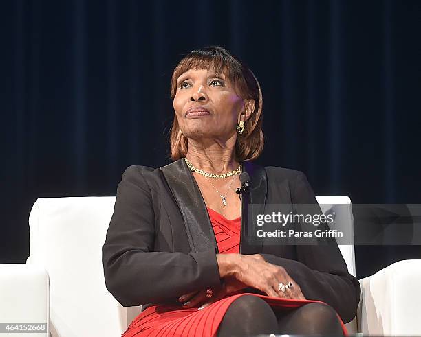 Robbie Bronner onstage at Bronner Bros. 2015 Mid-Winter International Beauty Show at Georgia World Congress Center on February 22, 2015 in Atlanta,...