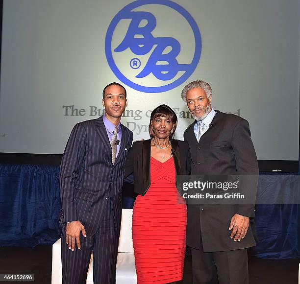 James Bronner, Robbie Bronner, and Nathaniel Bronner, Jr. Attend Bronner Bros. 2015 Mid-Winter International Beauty Show at Georgia World Congress...