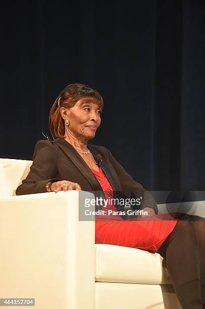 Robbie Bronner onstage at Bronner Bros. 2015 Mid-Winter International Beauty Show at Georgia World Congress Center on February 22, 2015 in Atlanta,...