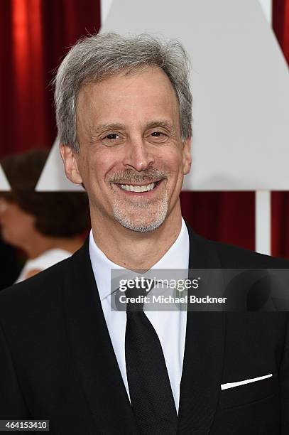 Editor William Goldenberg attends the 87th Annual Academy Awards at Hollywood & Highland Center on February 22, 2015 in Hollywood, California.