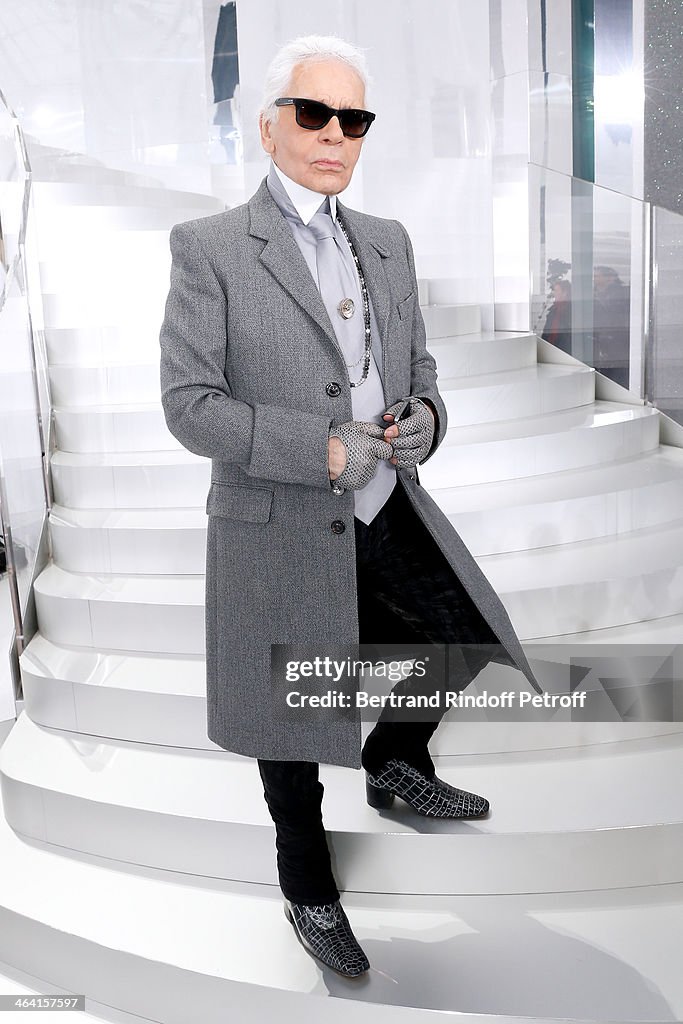 Chanel : Backstage - Paris Fashion Week - Haute Couture S/S 2014