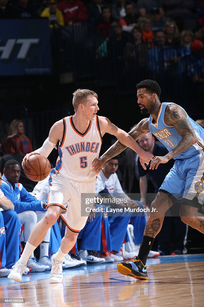 Denver Nuggets v Oklahoma City Thunder