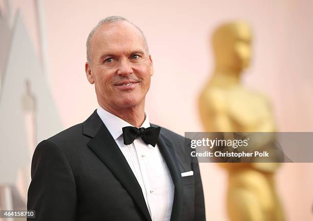 Actor Michael Keaton attends the 87th Annual Academy Awards at Hollywood & Highland Center on February 22, 2015 in Hollywood, California.